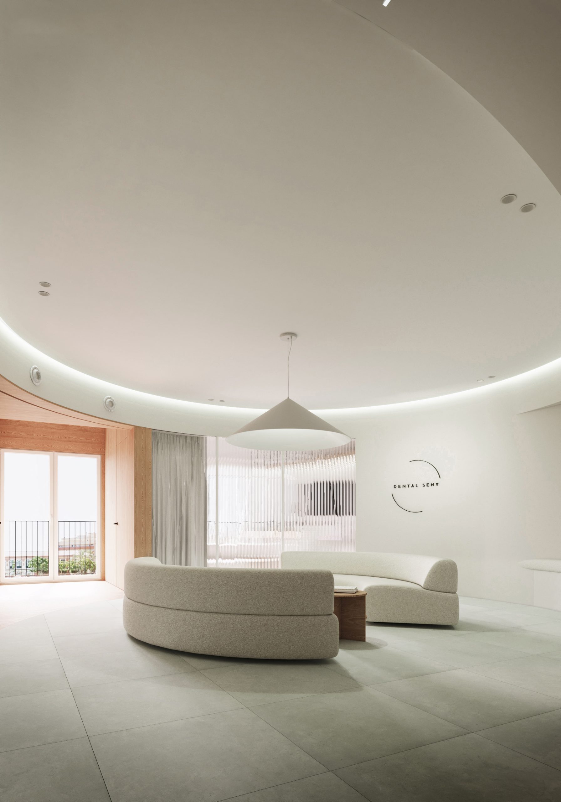 Sala de espera-cínica dental seny