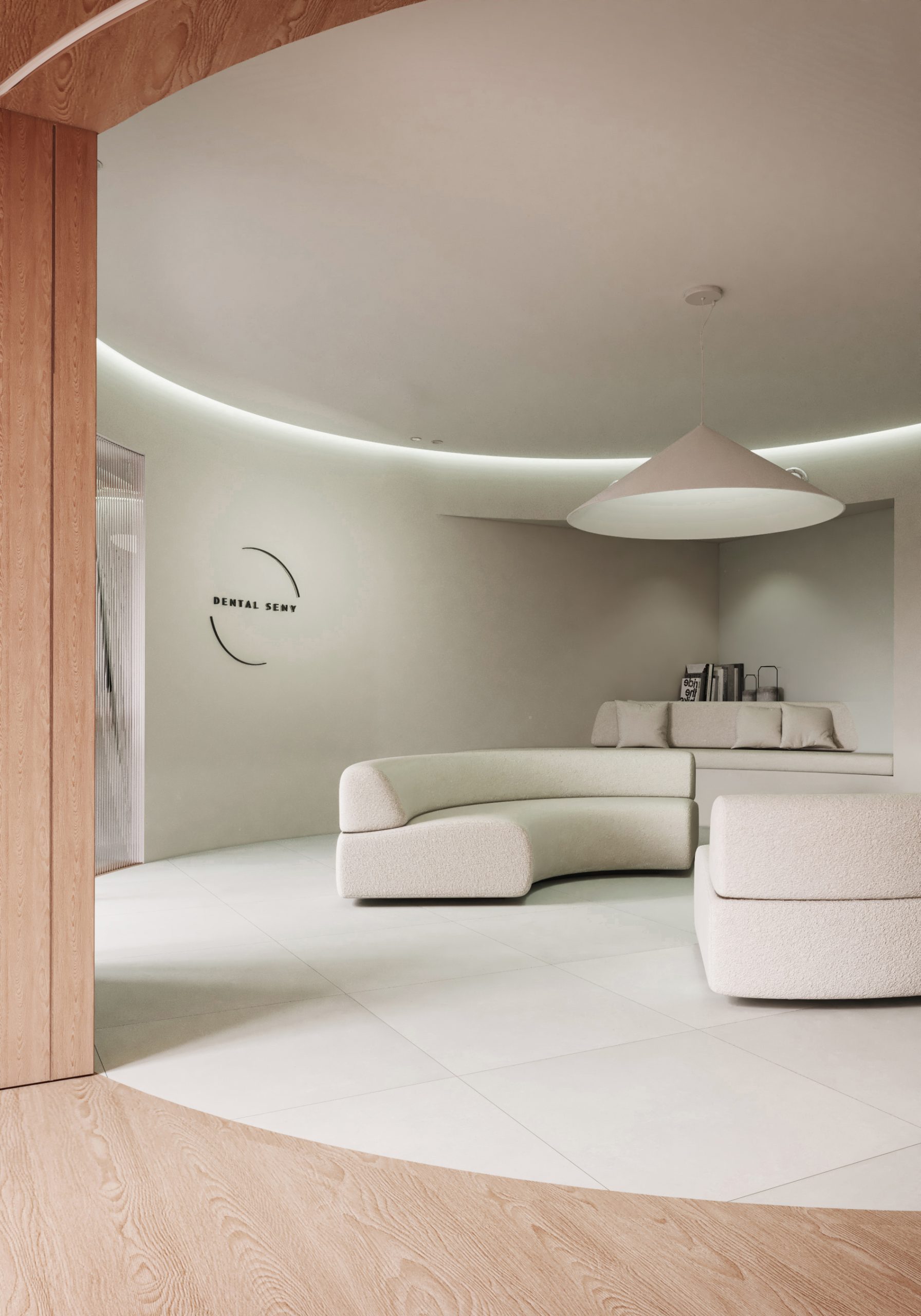 Sala de espera-cínica dental seny